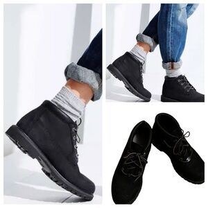 Timberland Women's Black Lace Up Boots